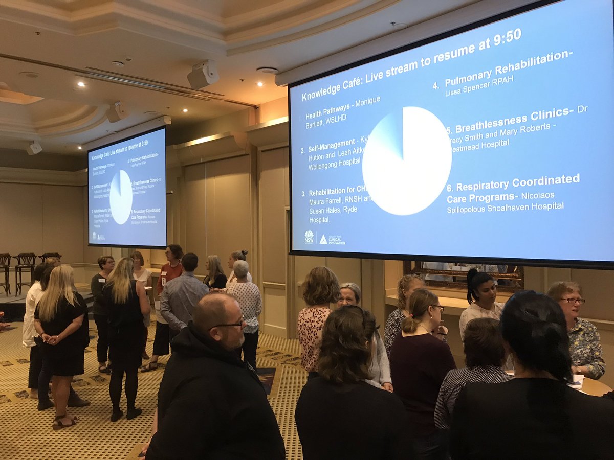 Great to see the enthusiasm at the CHF and COPD knowledge cafe <a href="/nswaci/">NSW Agency for Clinical Innovation</a> #lbvc #hacks4value