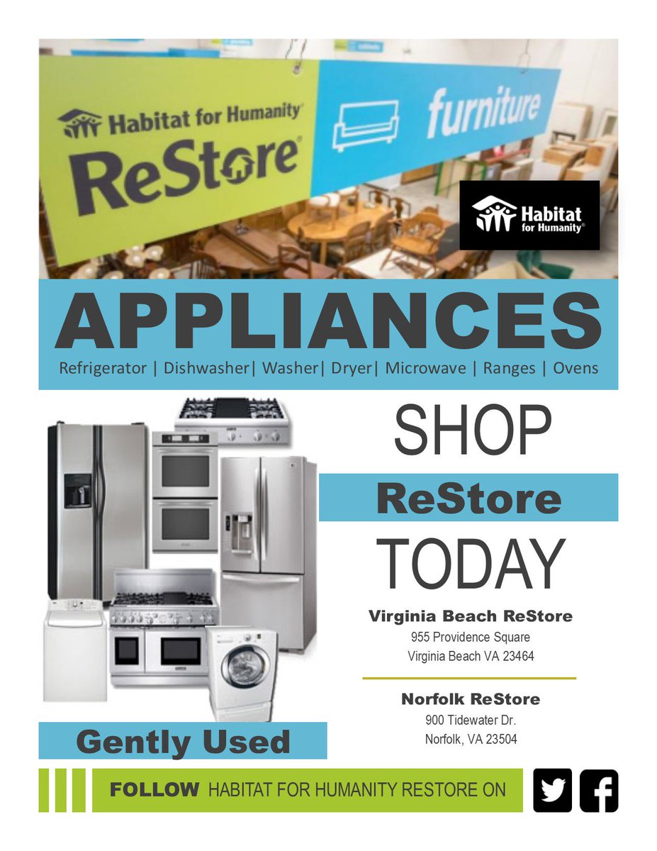 ReStoreSHR's tweet image. #Appliances at ReStoreSHR SHOP TODAY!