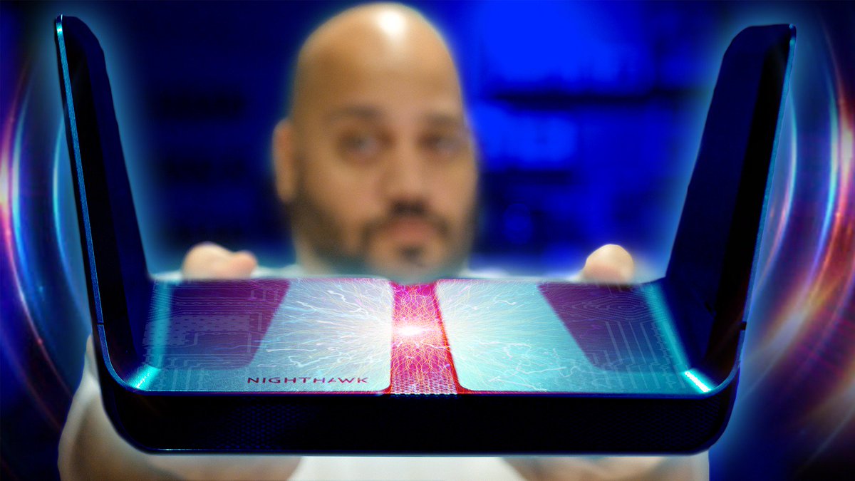 AndruEdwards's tweet photo. Is Your WiFi Outdated? 🧐 I give you a look at the new @NETGEAR #NighthawkAX8 #WiFi6 router in my latest video! https://t.co/UvxAm3MmOv https://t.co/IGUZ5jn5wq
