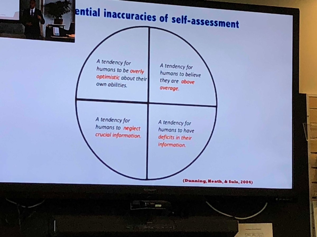 judydduncan's tweet photo. Be mindful of potential inaccuracies of self-assessment. Participating in Assessment Webinar with @TomSchimmer &amp; enjoying learning with teachers from ⁦@RockridgeSS⁩ and ⁦@WestVanSchools⁩ #westvaned https://t.co/j96aYcyATB