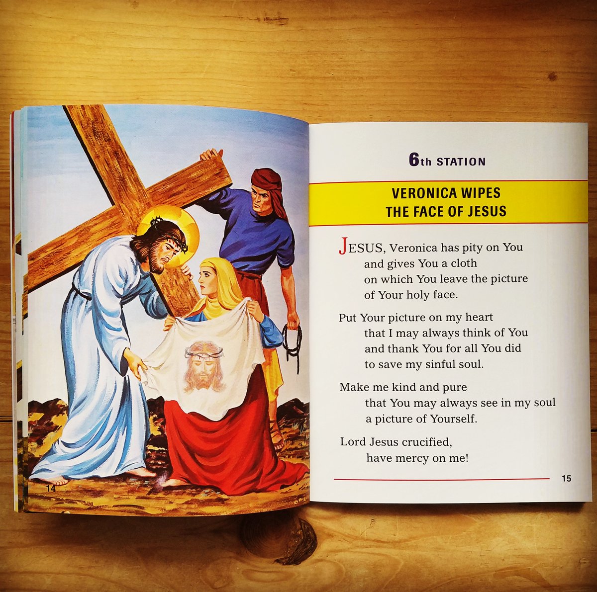 CatholicBookPC's tweet image. During these final days of #Lent, join us on the #WayoftheCross. #StationsoftheCross, a popular book by Father Lovasik in our children’s St. Joseph Picture Books series, is our guide: bit.ly/2IGVOVs