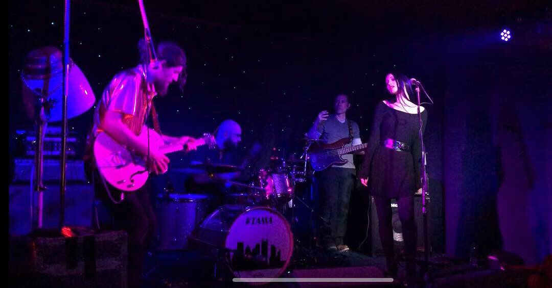 Makin’ music with my man and his band. #MisalignedMind