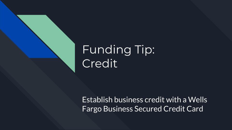 Funding_tips's tweet photo. Establish business credit with a Wells Fargo Business Secured Credit Card #credit #creditcard #wellsfargo #securedcreditcard https://t.co/aYp3kJtWeo https://t.co/Hv82YddMBW