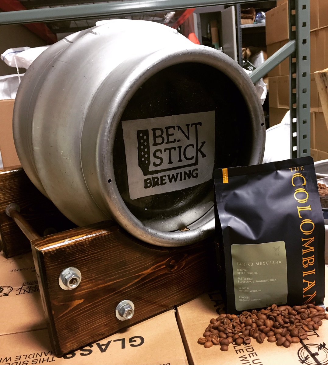 We’ve got a cask headed to <a href="/eatsalz/">SALZ -- NOW OPEN!!!</a> this Sunday! It’s a Coffee Amber dry-beaned with Ethiopian Tarik’s Mengesha coffee from our pals at <a href="/thecolombianyeg/">The Colombian Coffee & Roastery</a> ! This is an early sneak-preview of something we’ve been working on together 🤗. Hammer swings at 5pm 🍺⚡️🔨⚡️🌭⚡️#yegbeer