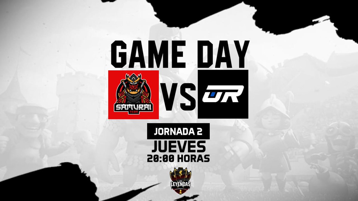 ¡Continuamos con la Jornada #2!

Grupo F

Samurai Vs Urban Roosters C.A.
 
Hora:  21:00 🇲🇽

📺
Caster: JekiPlay
youtube.com/channel/UC_b6w…
Se les recuerda  el apoyo al caster en suscribirse y ver la transmisión.
<a href="/TeamSamurai_/">Team Samurái</a>