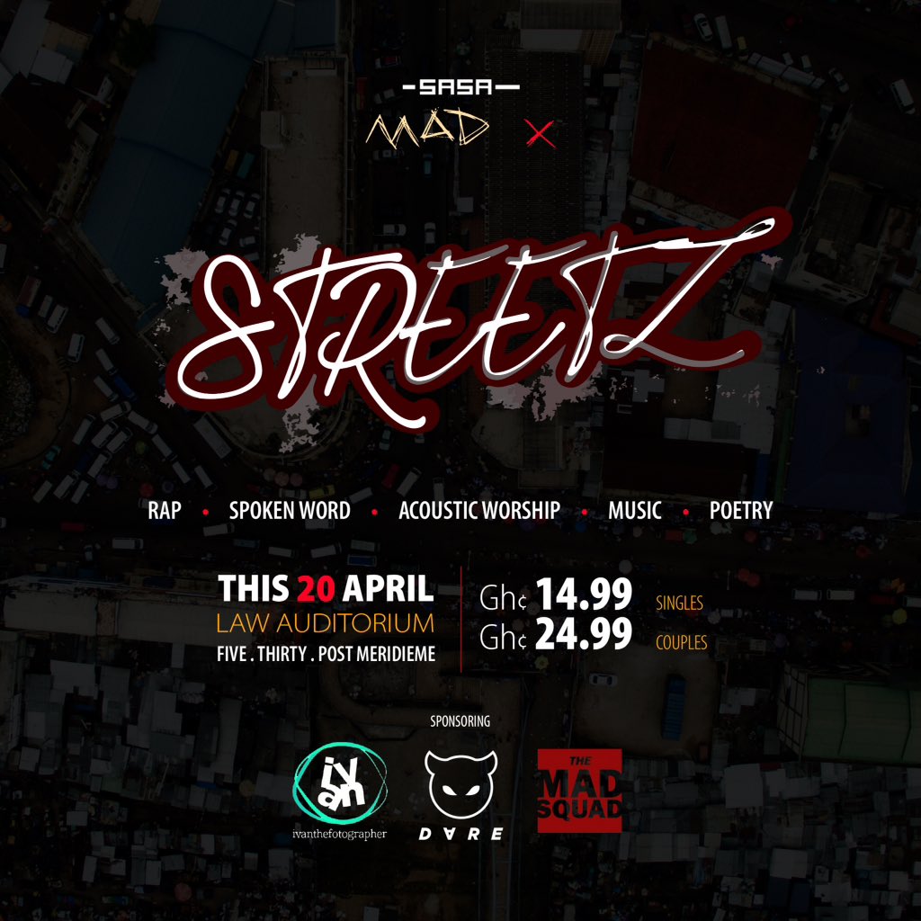 DareMovement's tweet photo. Just because when we touch anything we the Dare feel on it. We dare you to be at this event! #Dare #DareMovement #Streetz #SasaMADx https://t.co/Ss0612zgD9