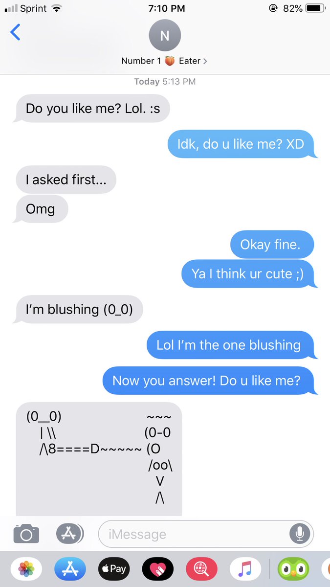 Why is my boyfriend texting me like a middle schooler when we’re in the same room?