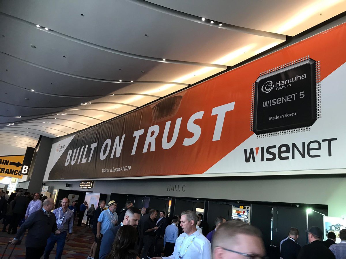 channeltennz's tweet photo. One more day and @ISCEvents is over for another year. What did Channel Ten Security Imports discover? We sent Hamish to take a look at some cutting edge tech and report back. If you want the scoop then let us know! 
#channeltenz #ISCWest2019 https://t.co/X4PZfv8Xmz
