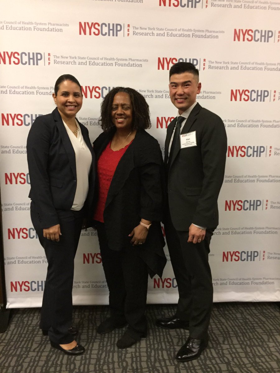 Congratulations Vickie Powell on winning the distinguished Bernie Mehl award! #NYSCHP2019 #NYP Pharmacy leadership