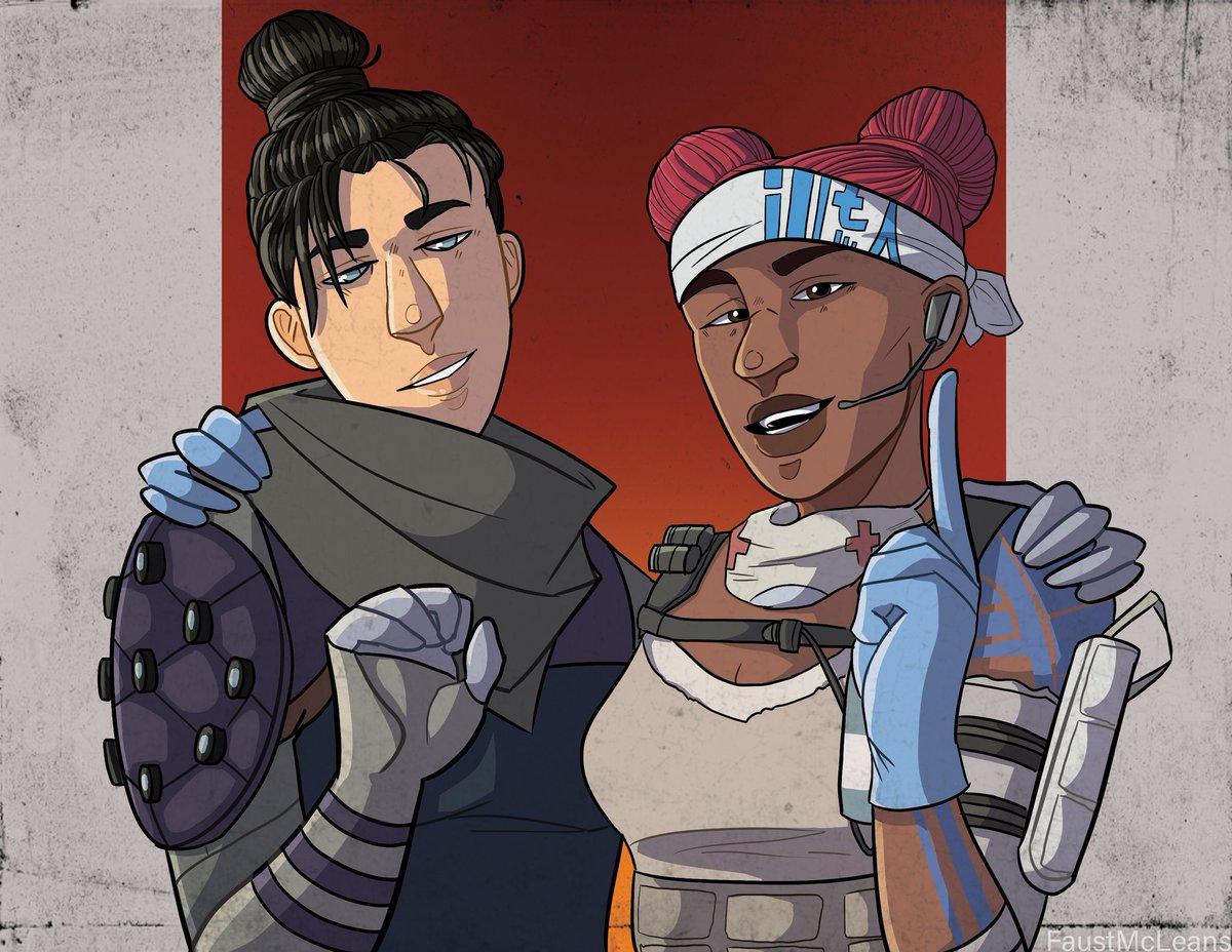 FaustMcLeans's tweet photo. Wraith and lifeline for a print!
#ApexLegends #apex #ccee2019 #wraith #lifeline https://t.co/H1LlyS5tzD