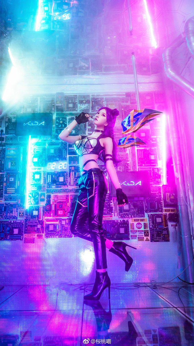 #cosplay 
#LOL 
#KDA 

💜 卡莎，记好这个名字. https://t.co/zjMojdtwlz