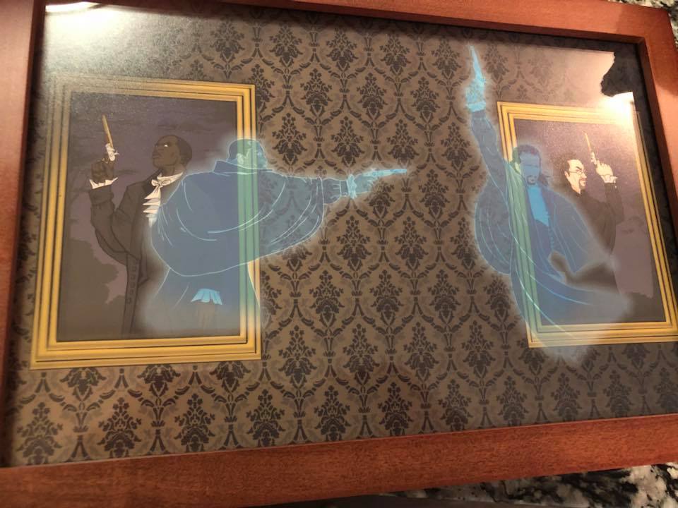seankreynolds's tweet photo. I love this #Hamilon take on the Disneyland haunted house! Art by Garrett T. McDonald https://t.co/fce1JpKWK1