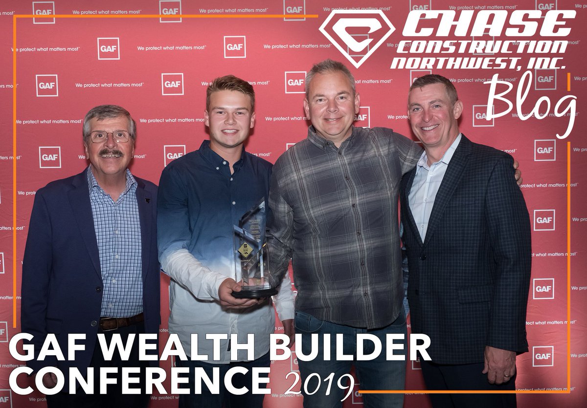 We were honored to received the Triple Excellence Award from GAF at the Annual Wealth Builder Conference. GAF - Roofing #MasterEliteRoofer #GAFWealthBuilder