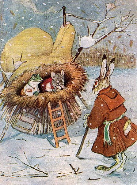 ElliottBlackwe3's tweet photo. Delightful Russian folk tale illustrations by Evgenii Rachev https://t.co/ojcSUSa8yl