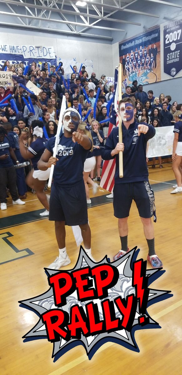 This is what school pride looks like!!! <a href="/2019LHHS/">Class of 2019</a> <a href="/LHHSSGA/">Lake Howell SGA</a> <a href="/Chris_Shepard_/">$hep</a> @JohnnyMul51