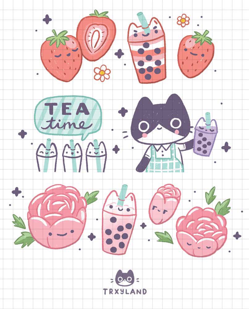Bubble tea time ????

Which flavor would you pick? 