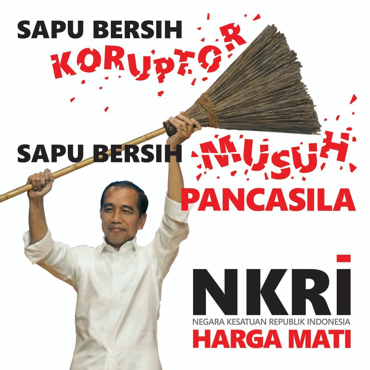 PowerEmak's tweet photo. #WajarDongJokowiMenang Komitmen sapu bersih koruptor tak tebang pilih sudah terbukti dan beliau pun terbukti bersih. https://t.co/xXx7ApdIYh