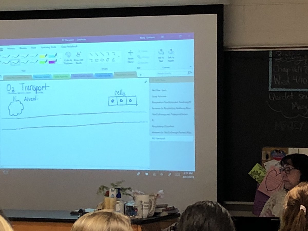Visited an anatomy class today as part of #AhbservationApril Listening to Mary Limberis review for tmrw’s test was a foreign language to me! Loved observing her use of OneNote #smartstudents #GHSAhHa <a href="/GHS_Geneva/">Geneva High School</a>