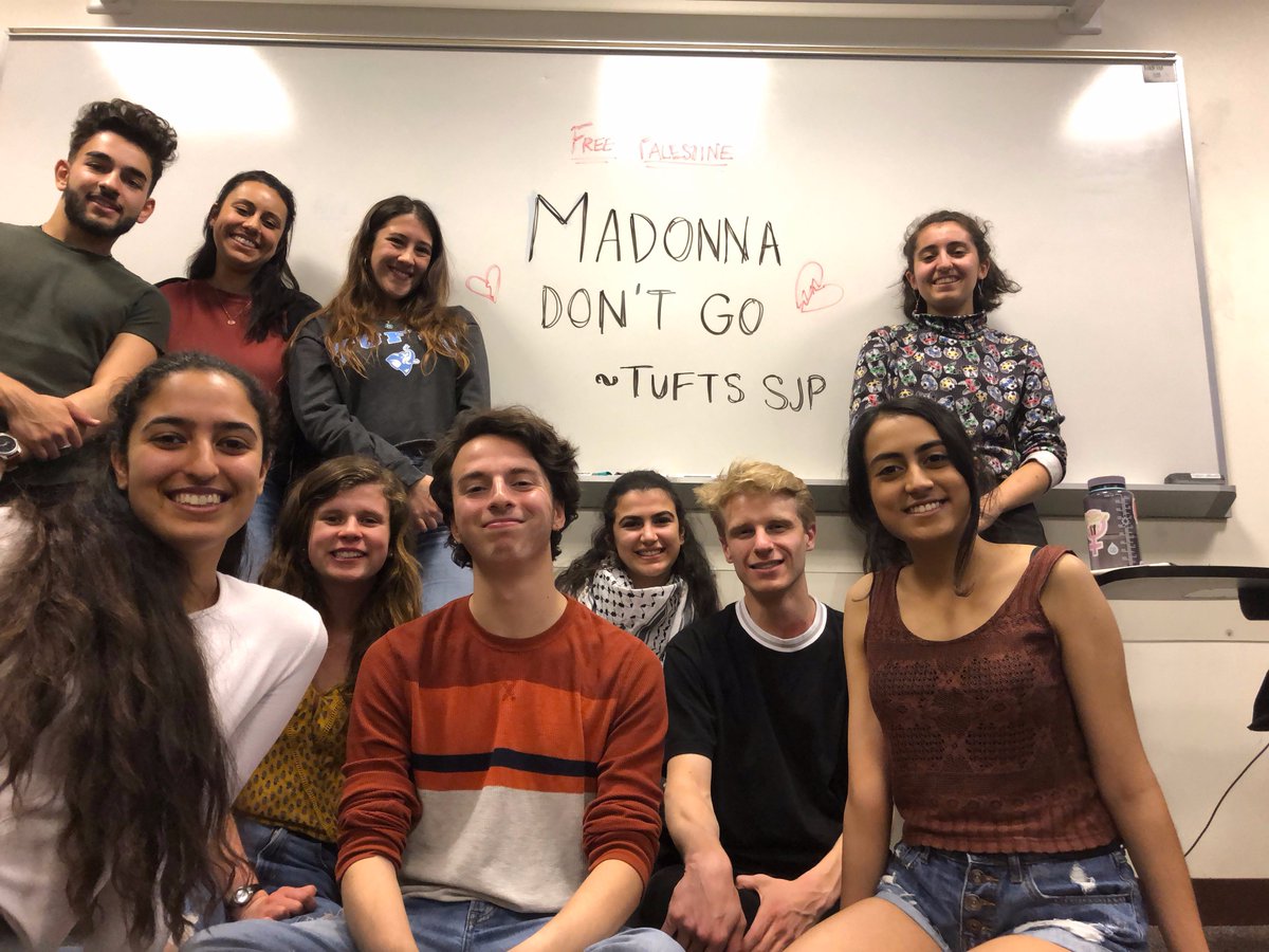 #MadonnaDontGo !! boycott Eurovision and its role in upholding #IsraeliApartheid. Listen to Palestinians calling for you to support a #FreePalestine through #BDS