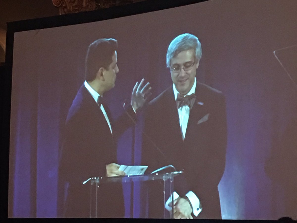 MALDEF's tweet photo. @Lomeli_Azoubel to @MALDEF prez Thomas A. Saenz “As much as this is a celebration; this is a commemoration of MALDEF’s 50 years of fighting for justice.” #MALDEF50 https://t.co/20S9NFZH4F