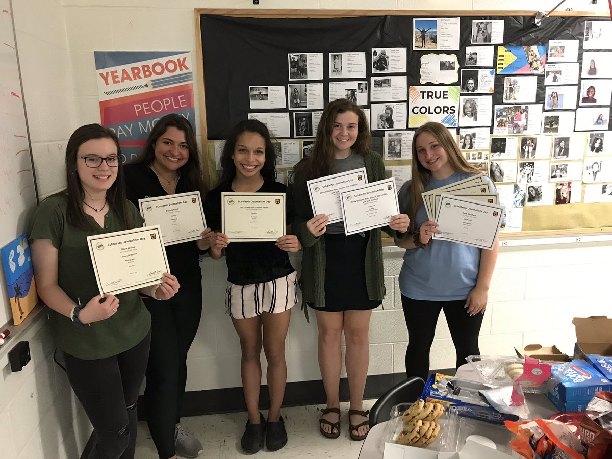 So much to celebrate! Congratulations to the Reflector yearbook staff on a great year! Out of 16 entries, the staff earned 14 awards at the state <a href="/MIPAjournalism/">MIJA Journalism</a> contest. We celebrated the awards (and our finished book!) today. So proud of this crew!