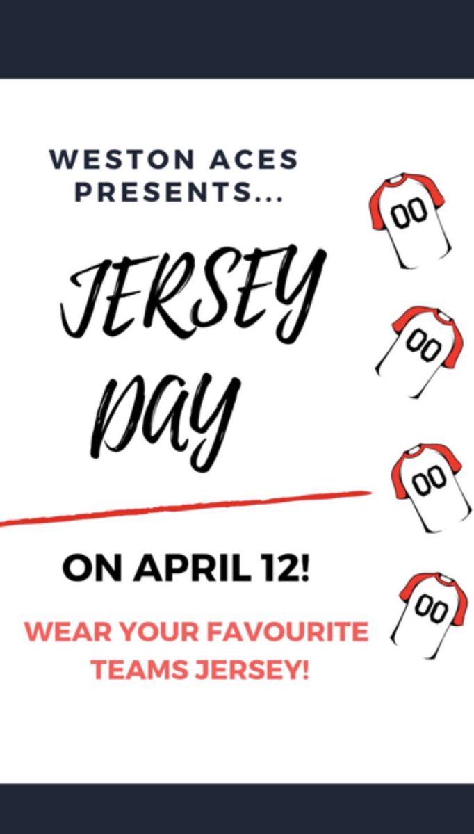 Weston don’t forget!!