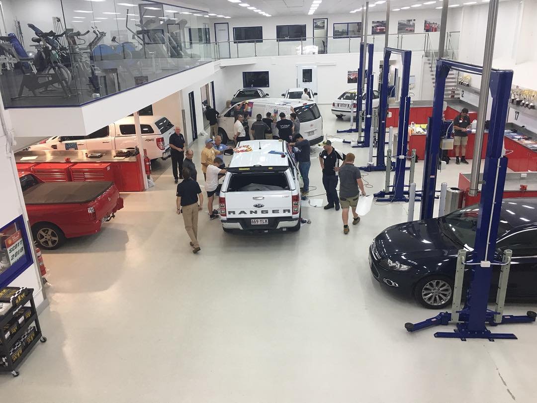 ArlonGraphics's tweet photo. Thank you @GraphicArtMart and Shell V-Power Racing Team for hosting Arlon's Fleet and Vehicle Graphics Training in Brisbane, Australia this week! #ArlonTraining #WrapClass https://t.co/2Frq3GwOlI