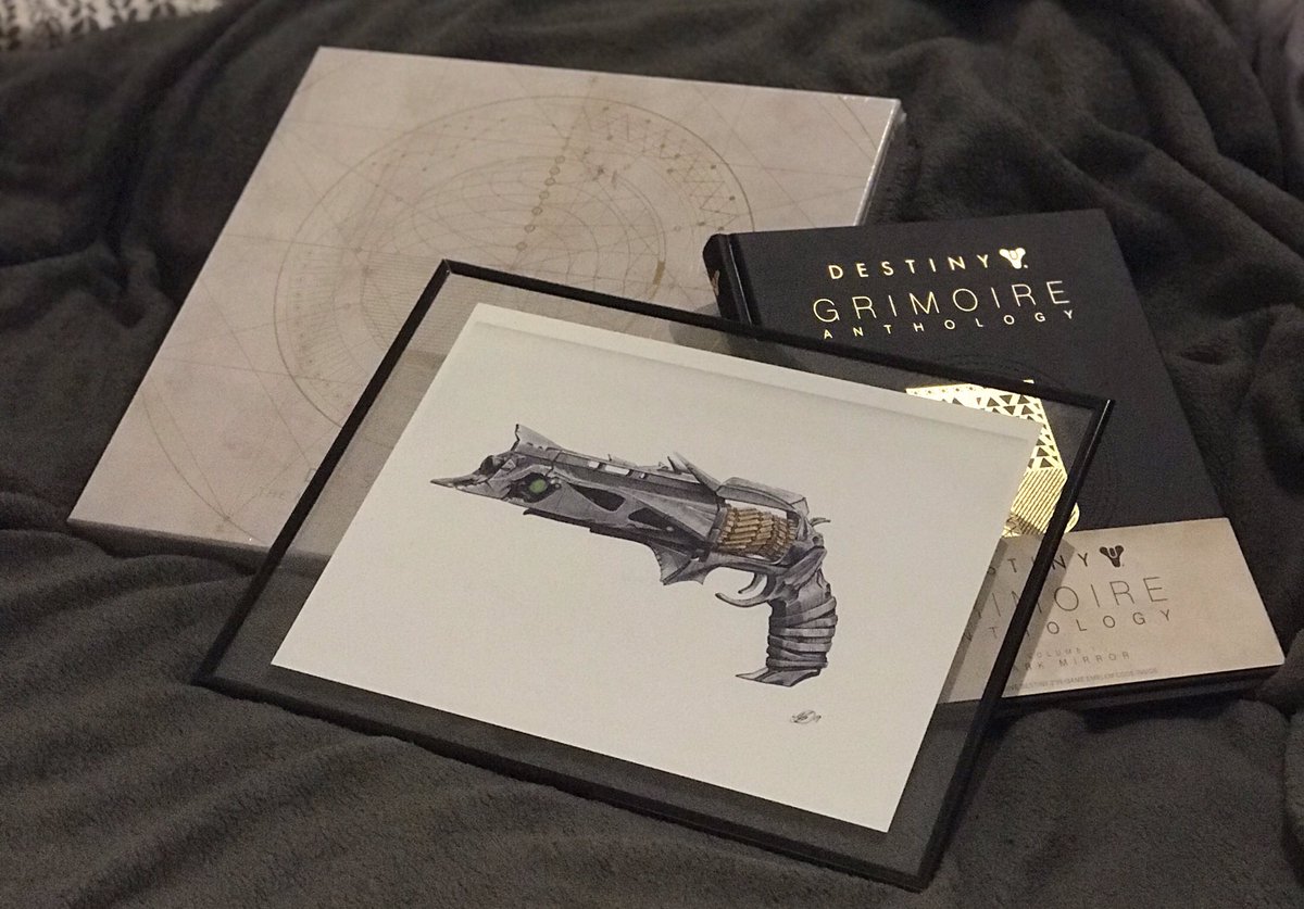 Madam_Wizard's tweet photo. My Thorn has arrived 😍😍😍 @Bellemere_by_Ma she’s beautiful and has made her place among good company 💚💚 #Destiny #Thorn #DestinyGrimoire #DestinySoundtrack https://t.co/5eAJPl3Bry