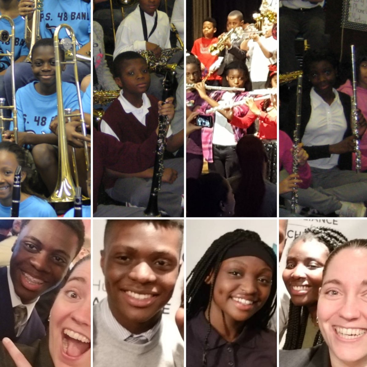 SalgueroMusic's tweet photo. Someone pinch me! I'm so proud of these @PS48Music alumni. Full scholarships, teachers, actors and writers! I love seeing where my students go! The sky is the limit!
.
#teachersmatter #MusicMatters #teacherprize #Education #huntspoint #bronx #ps48 #Education https://t.co/J7FZF6jRcC