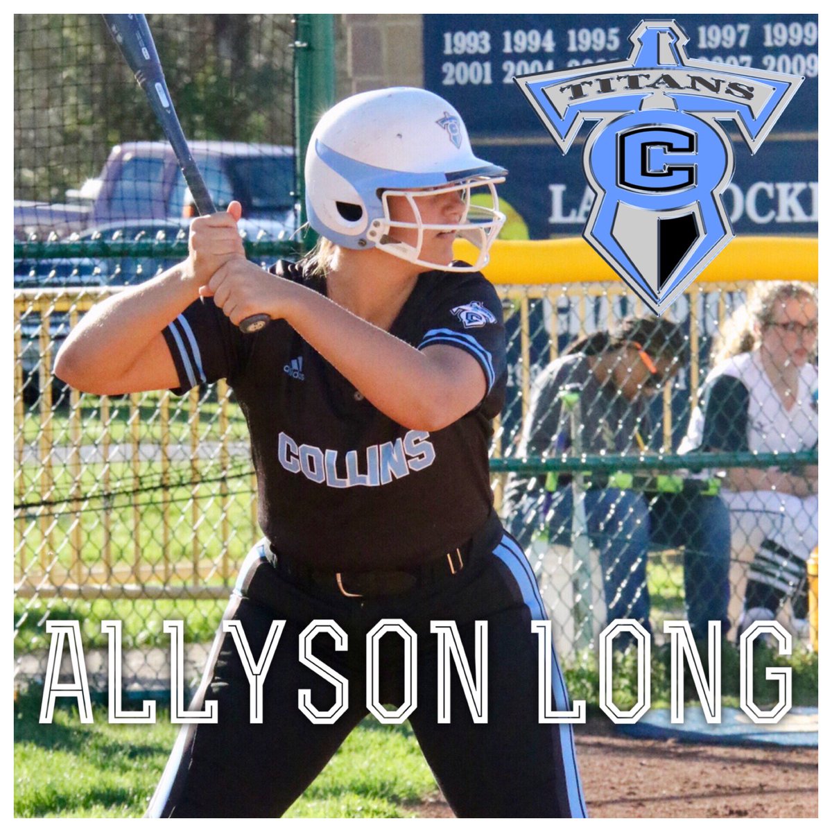 .<a href="/CollinsSoftball/">Collins Titans Softball</a> Player of the Game in 10-6 victory over Spencer County goes to Allyson Long. She went 3 for 4 with 3 runs and 5 RBI’s. #LetsGoTitans