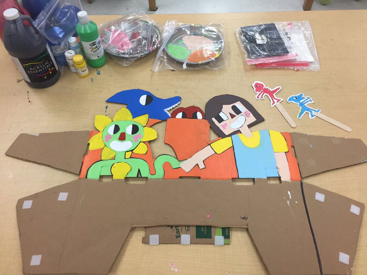 thomaslovesart1's tweet photo. I can’t tell you how proud I am of this girl. My student created characters last year and this year has made books. One of which she made a book display for and bookmarks. What an imagination. Jr VASE BOUND! Wish us luck. #thomaslovesart1 #jrvase #IamDSISD #wearedsms https://t.co/IbuXuoRgrd