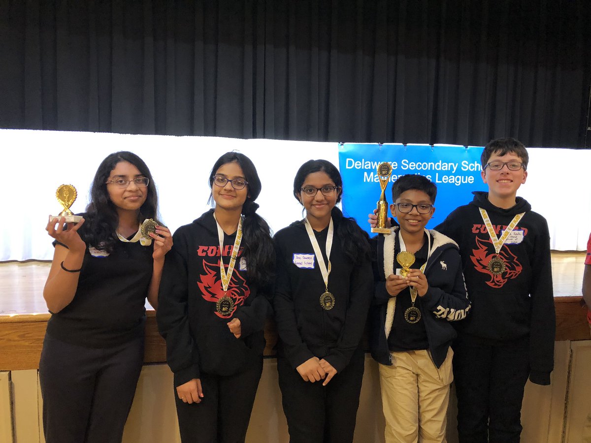 Oleksymath's tweet photo. Great night at Math League @conradprincipal @ConradRedWolves https://t.co/GwqDLurHVL