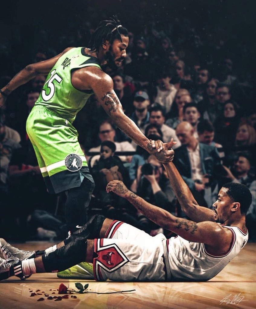DJIMPACT4U's tweet photo. @drose Come back home #drose https://t.co/WMWdiiYdyz