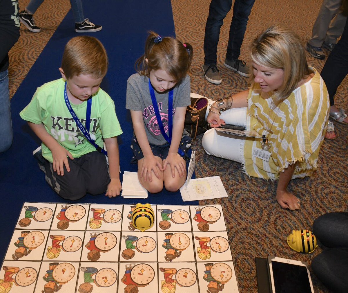 CyFairJoel's tweet image. Principals supporting their hard-working students at #CFISDTechFest!