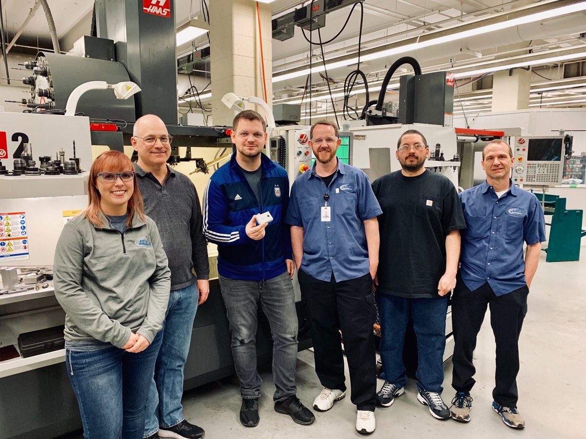 kay_mfg's tweet photo. Very impressive watching our engineering teams hone their skills at Purdue Northwest.  Great Job. https://t.co/WrX9T3wFmU