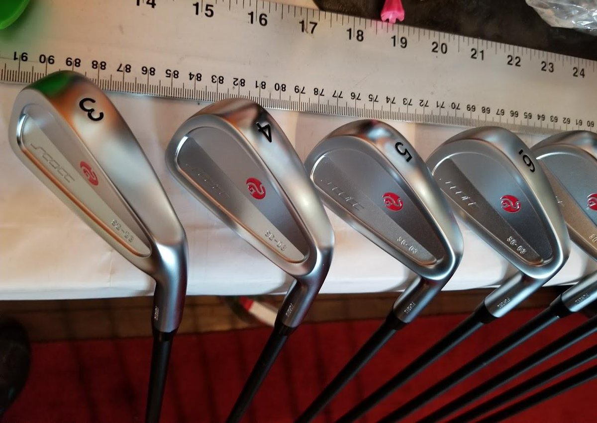 Here is what's happening, we just raised the bar for players irons! We already make the best blades on earth, now we make the best CBs on earth, small, no offset, performance, and beauty, on tour now! Watch for the new bags,and logos. <a href="/TheMasters/">The Masters</a>