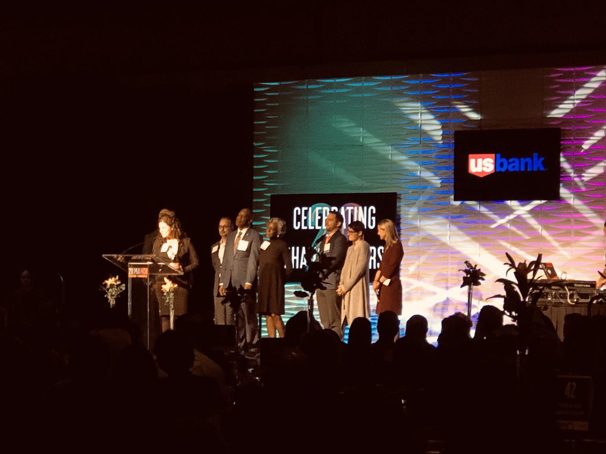 milwaukeedns's tweet photo. Congratulations to all of tonight’s #mandi19 award winners. Big congrats to the Reclaiming Our Neighbrohoods (RON) group, neighborhood partners and DNS for winning the collaboration award! https://t.co/Eh0x6SPTxN