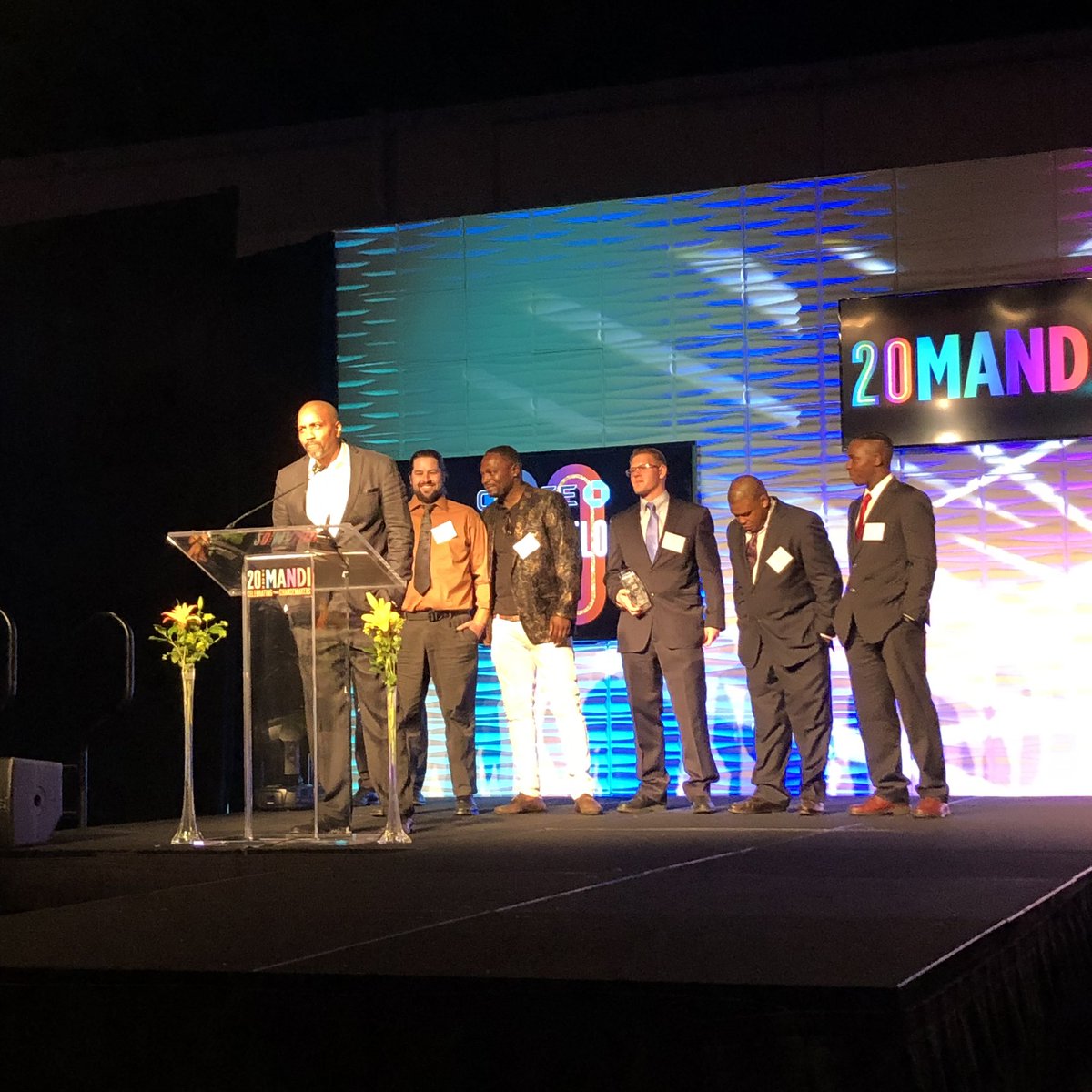 HOMEGROWNMKE's tweet photo. Congrats to good partner @walnut_way #BlueSkiesLandscaping on their 2019 #MANDI19 award!

 #mke #greenjobs #workforcedevelopment #greeninfrastructure #communityimpact #lindsayheightsmke #NorthAveRising #Milwaukee https://t.co/hpux32Slik