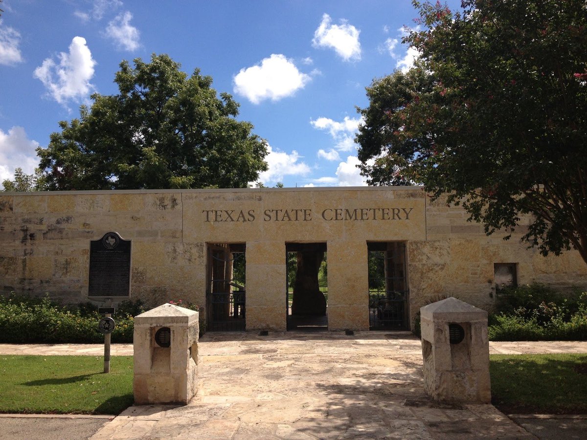 Stephen F. Austin and Barbara Jordan are buried at the Texas State Cemetery located in the Six Square District? You can visit their gravestones by visiting Six Square and touring the Texas State Cemetery.