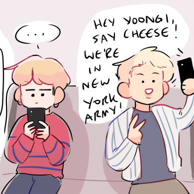 say cheese, yoongi!

#btsfanart #SUGA #RM @BTS_twt 