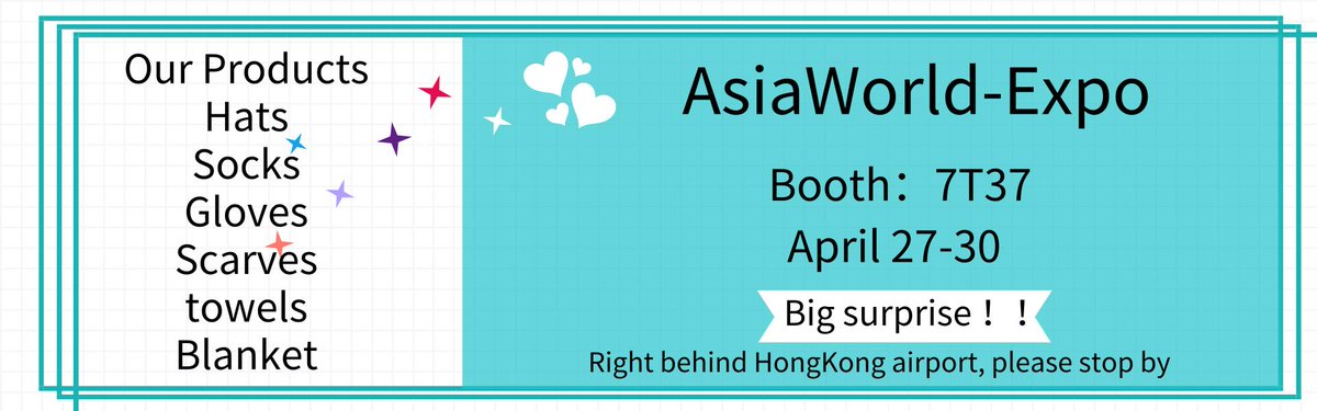Dear Customers , we are going to have a booth at #HongKong #Globalsourcing #fair the end of this month. our booth is 7T37，Pls stop by . Waiting for you there.#socks #happysocks #mansocks #womensocks #hippysocks #socksfactroy #sportsocks #businesssocks #colorfulsocks