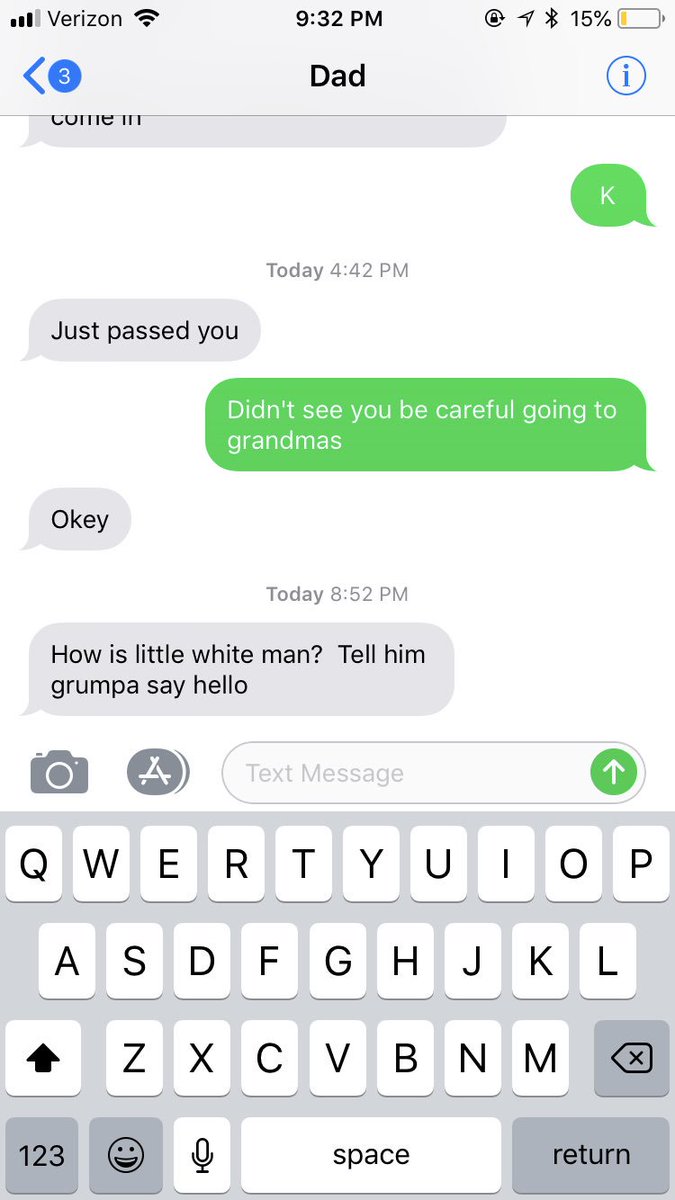 raachell____'s tweet photo. ~follow-up~

dad left for one night to go stay with his mom. i received this message literally hours after he left regarding Walter: https://t.co/Qj7xdVF38y