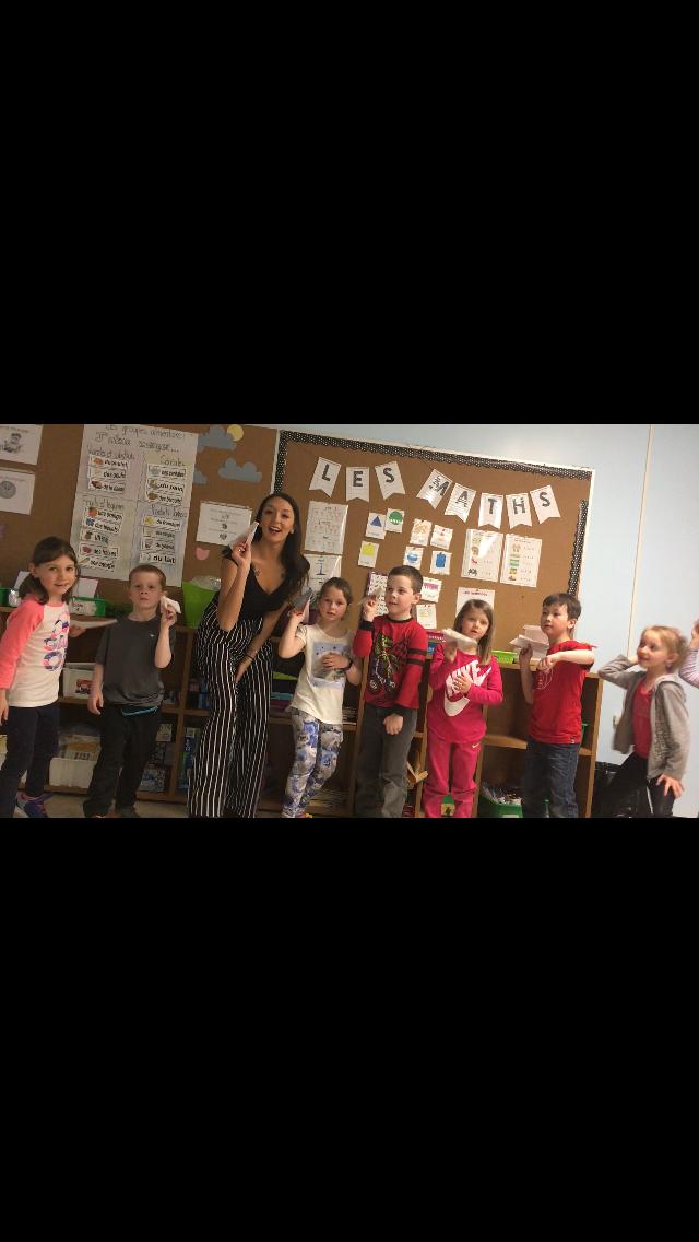 GomesMme's tweet photo. We made paper airplanes and measured the distance they flew in math today :) @RoyalRoadElem https://t.co/x7Ukui2RYU