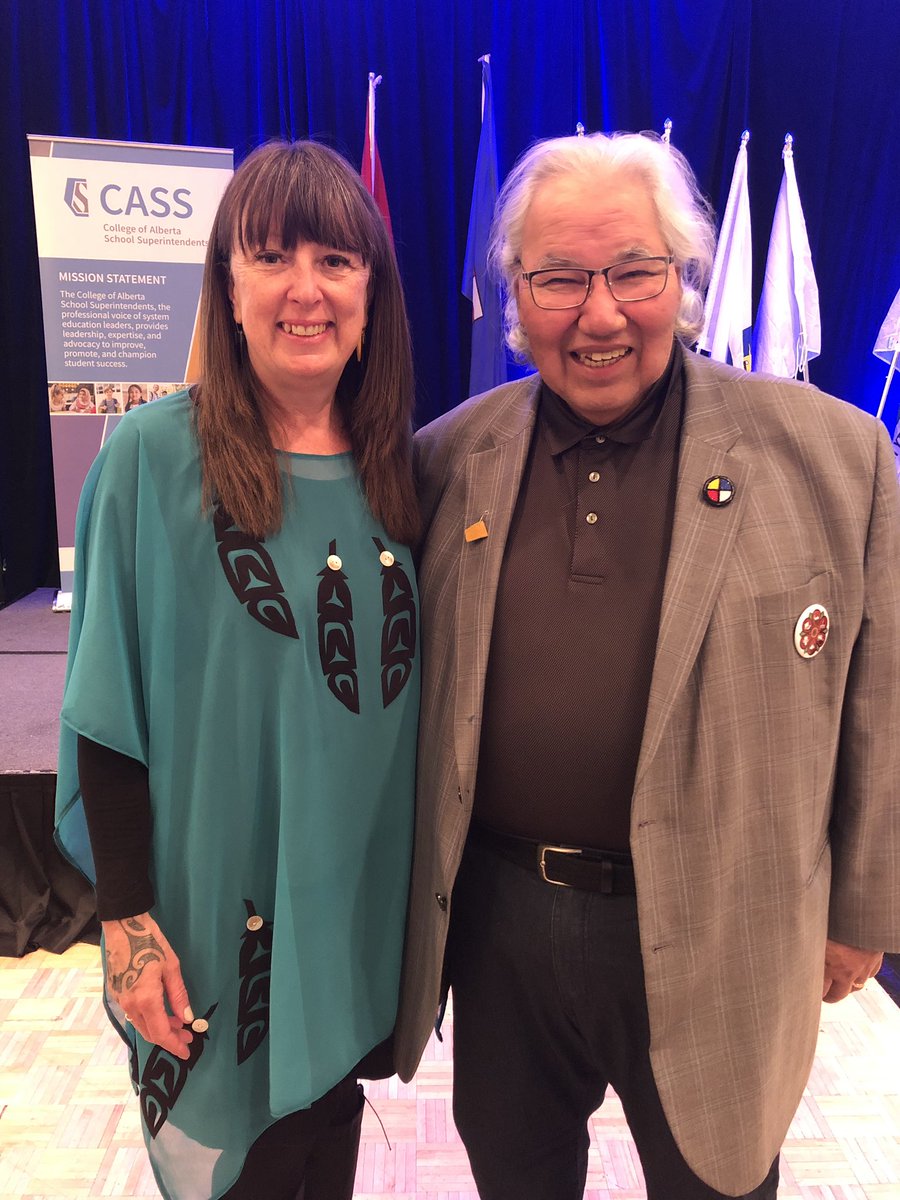 Bearhead_C's tweet photo. We are so blessed that even now, 3.5 years post-TRC @SenSincmurr still take the time to remind #educators and #educationleaders of our responsibility at continue the work of #truth and #reconciliation @CASSalberta https://t.co/BZHSh8D3ao