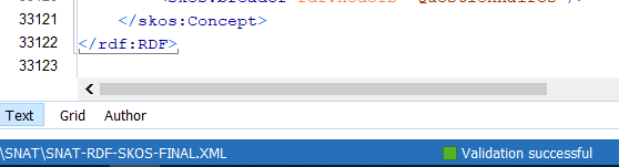brimwats's tweet image. praise the #xml #rdf jesus and pass an entire gallon of wine
After probably ~50 hours of coding and learning all sorts of new things I have finally turned a paper controlled vocabulary into a 33,123 line #RDFXML #LDV
the next step is getting onto an @omeka (S) instance