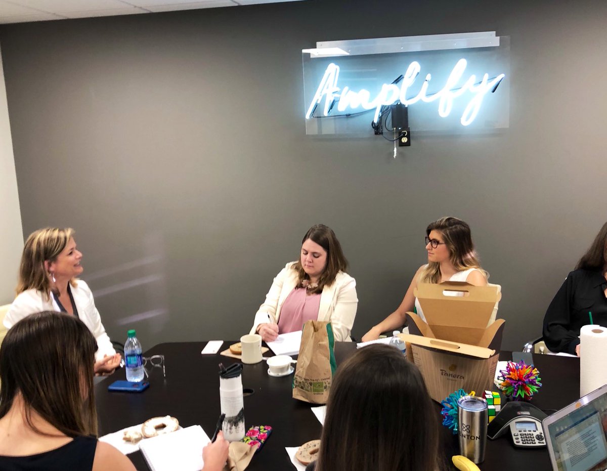 lianamoran's tweet photo. Thanks to @ULI_Atlanta’s @SarahKirschATL for talking to our #CREstars at @TheWilbertGroup today about #Atlanta’s past, present and future https://t.co/YXJNVpnxgl