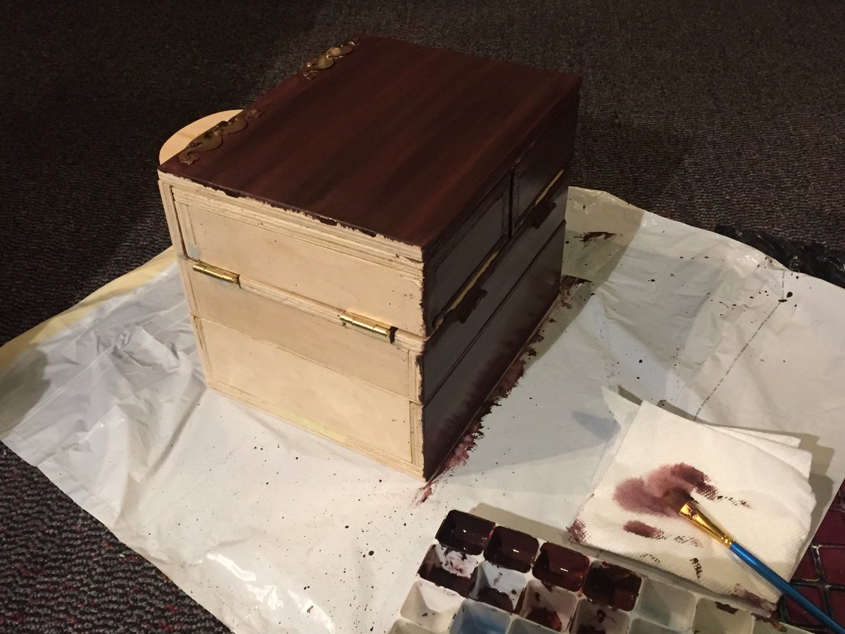 NCzinski's tweet photo. @visual_word 
Painter's Box Sculpture Project https://t.co/WxudE4ZJyB