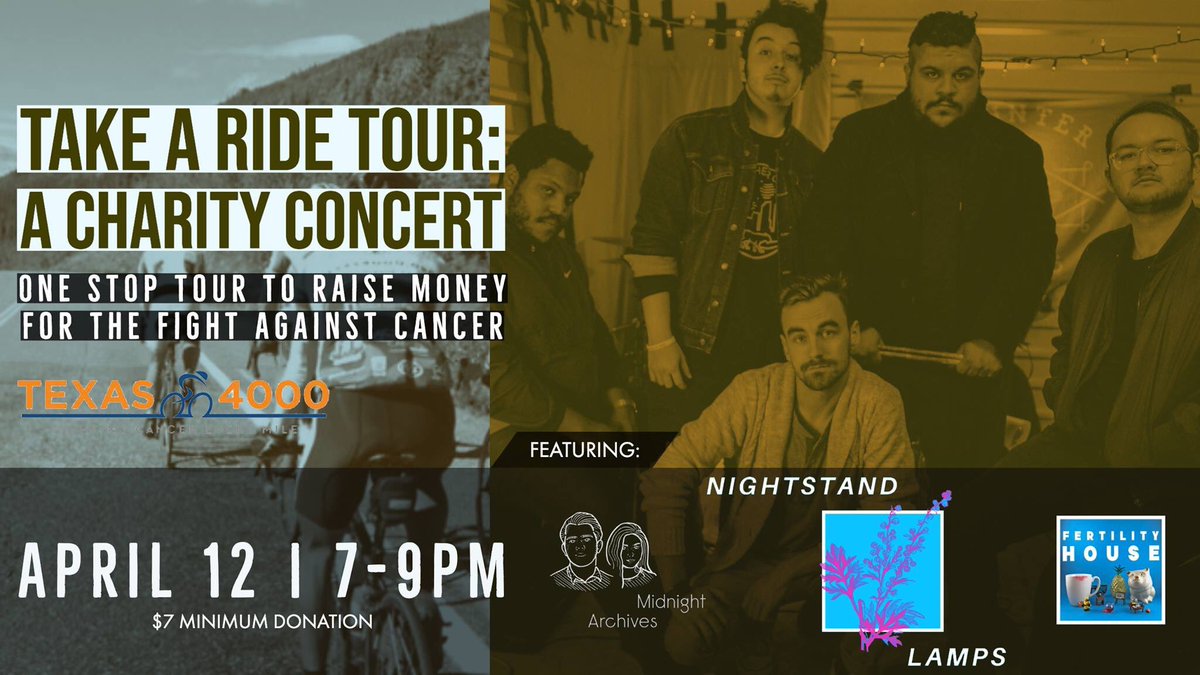 We’re playing this tomorrow! For CHARITY. Not a girl not named charity, but like a good cause.