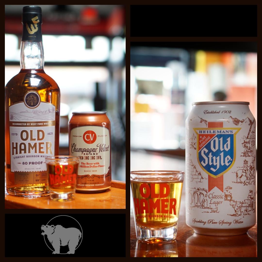 You know. Just pourin' beer shot specials.  At 4 PM. On Friday April 12th. 

OLD ONE &amp; A COLD ONE
Shot of Old Hamer 80 Proof &amp; an <a href="/UplandBrewCo/">Upland Brewing Co.</a> Champagne Velvet. 

SLUDGE HAMER
Shot of Old Hamer 80 &amp; an <a href="/oldstylebeer/">Old Style Beer</a> 
Because Beer &amp; Whiskey. 
.
photo: <a href="/DrinkingCraft/">Kevin</a> (thanks man!)