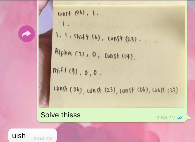 nazquinn's tweet image. Next, I ada create this one sequence by using the calculator
